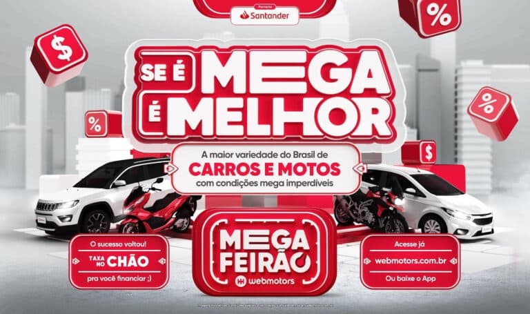 Webmotors lança campanha ‘Se é Mega, é Melhor’